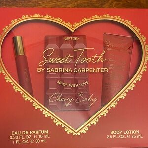 Sweet Tooth by Sabrina Carpenter Gift Set - Cherry Red